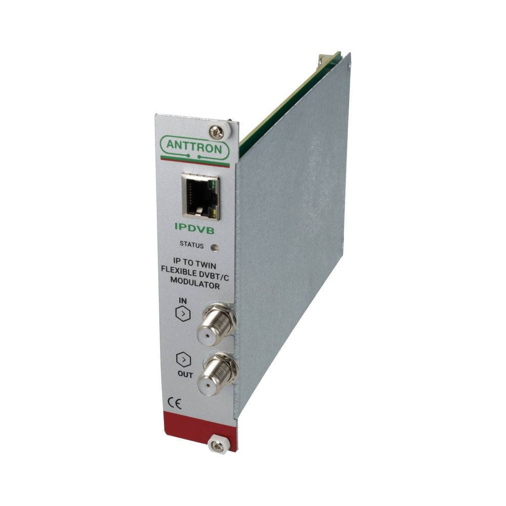 IPDVB — IP alıcı · çift esnek DVB-T/C modülatör