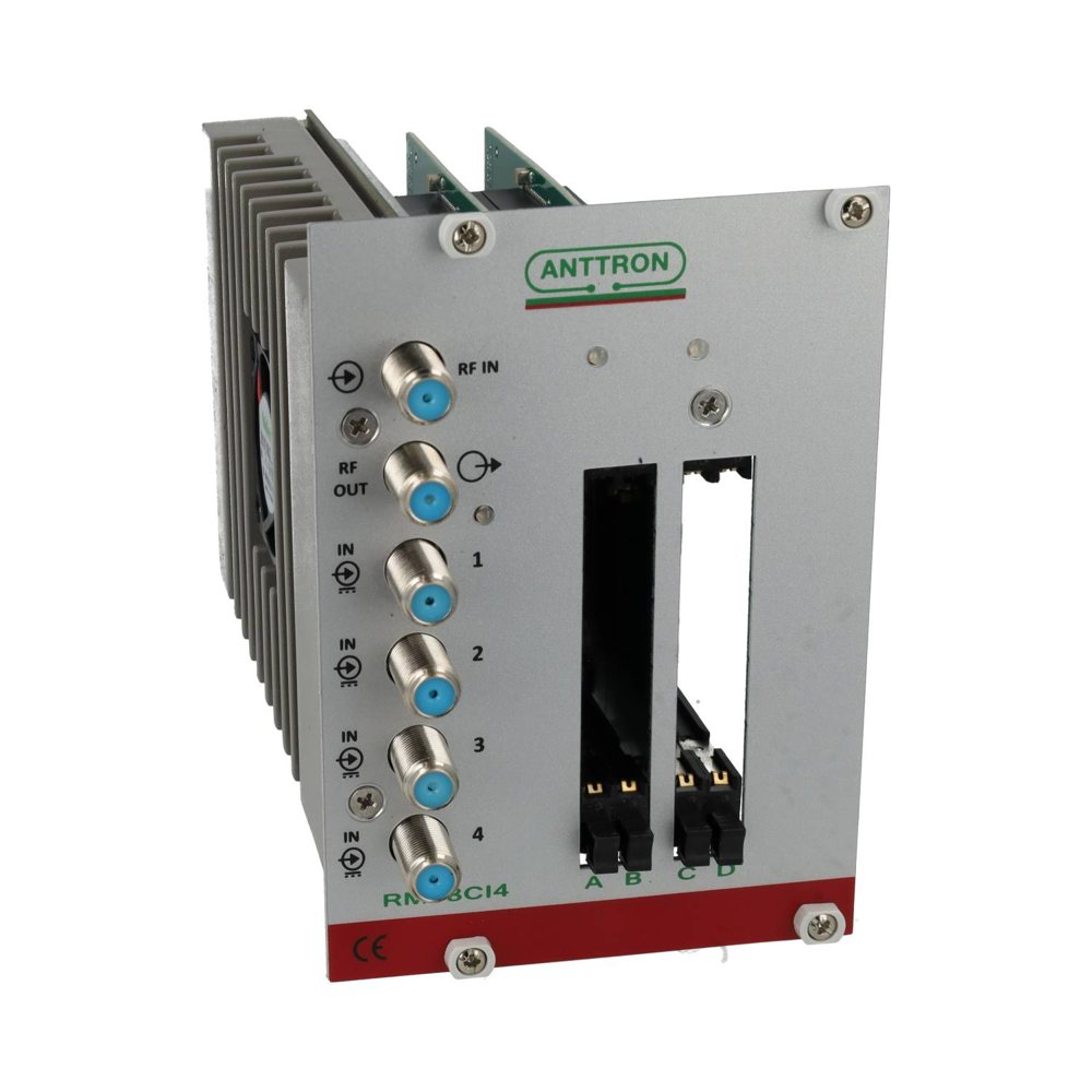 RM98CI4 — 4 giriş · 8 tuner · 8 DVB-T/C · dörtlü CI